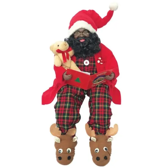 Santa's Workshop 20" Story Time Pajamas Claus {1}