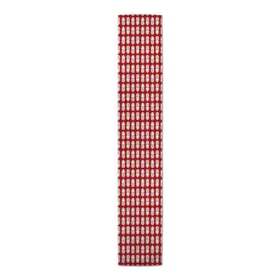 Pineapples Table Runner Red {1}