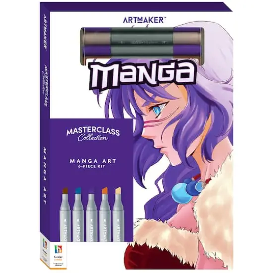 Hinkler Art Maker Masterclass Collection How to Draw Manga Kit {1}