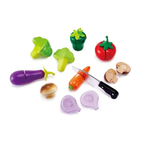Hape Garden Vegetables Kitchen Food Playset {1}