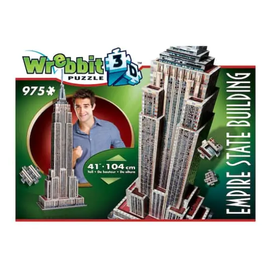 Wrebbit 3D Puzzle&trade; Empire State Building 975 Piece Puzzle {4}