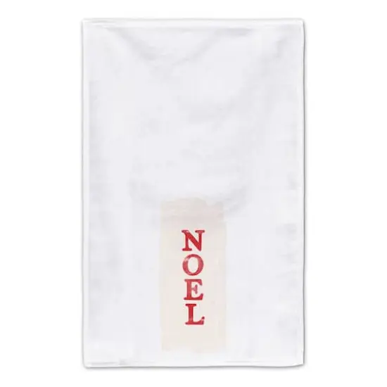 Noel On Cream Tea Towel Set {5}