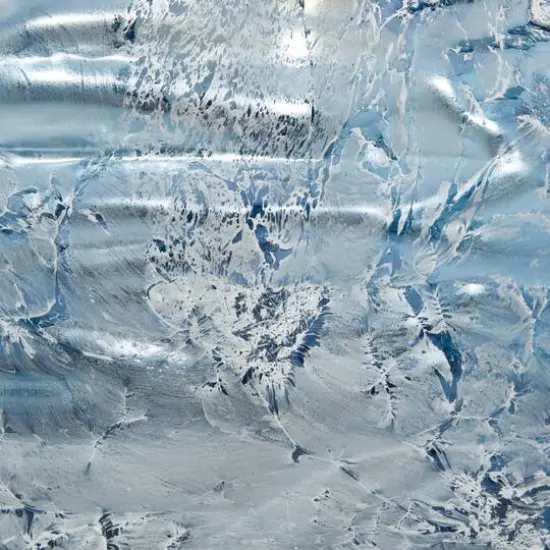 Blue Contemporary Glass Vase Set {7}