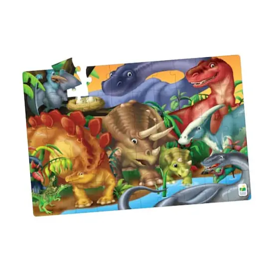 Jumbo Floor Puzzle - Dinosaurs: 50 Pcs {3}