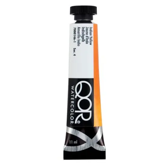 QoR&trade; Watercolor Tube, 11mL Indian Yellow {1}
