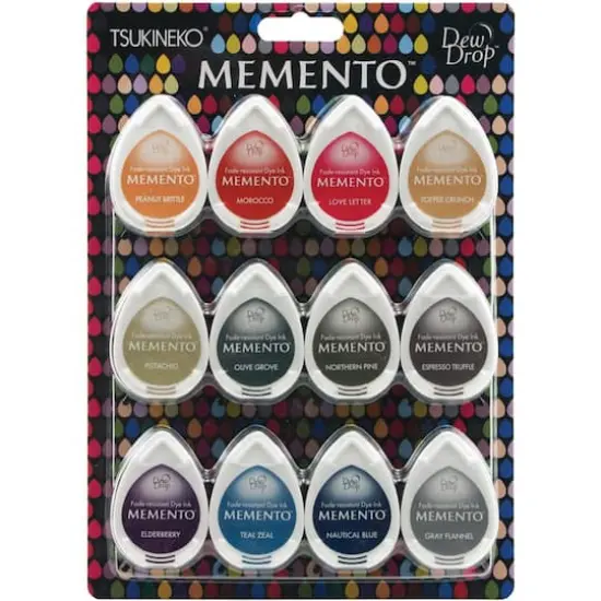 Memento&trade; Dew Drop&trade; Snow Cones Dye Ink Pad Set {1}