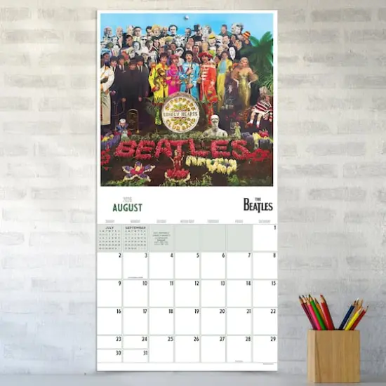 2026 The Beatles: Albums & Artwork Wall Calendar {4}