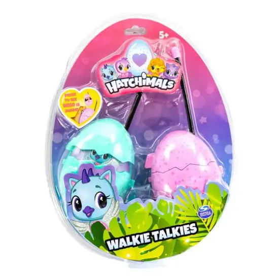 Hatchimals Pink & Blue Walkie Talkie Set {6}