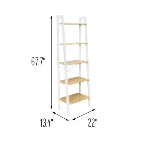 Honey Can Do 5-Tier A-Frame Ladder Shelf {11}