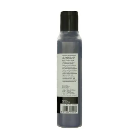 Daler-Rowney&reg; FW Acrylic Artists Ink, 6oz. 028 Black {4}