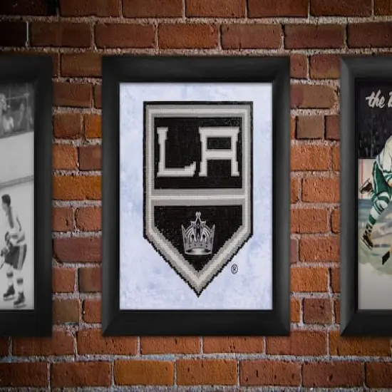 Camelot&reg; Dots NHL Los Angeles Kings Diamond Painting Kit {4}