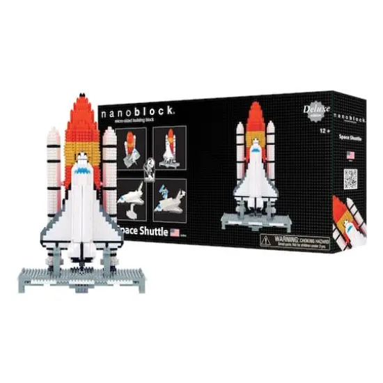 nanoblock Deluxe Edition Level 6 - Space Shuttle: 1600 Pcs {1}