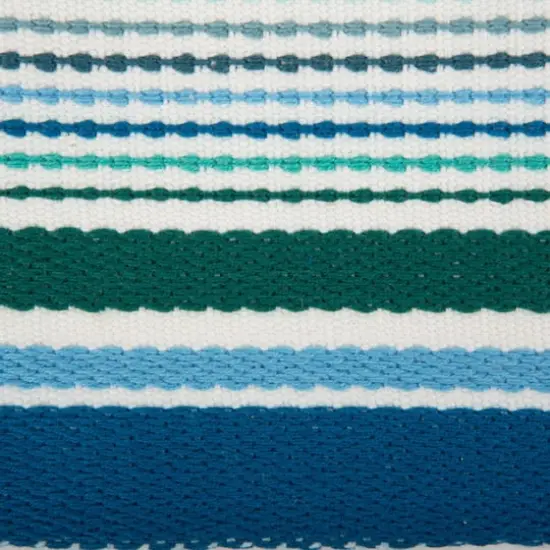 DII&reg; Tidal Stripe Fringed Placemat Set, 6ct. {3}