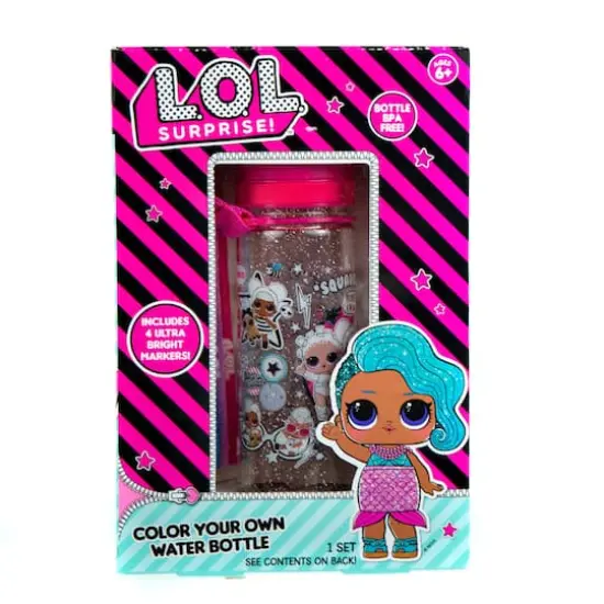 L.O.L. Surprise! Color Your Own Water Bottle {1}