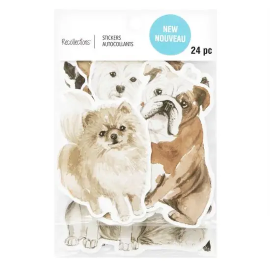 Dogs Die Cut Stickers by Recollections&trade; {6}