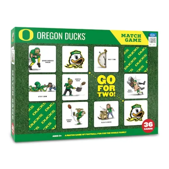 College Team Licensed Memory Match Game Oregon Ducks {1}