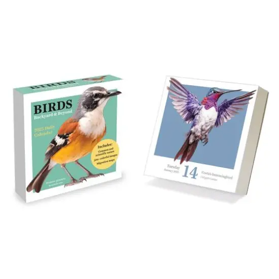 TF Publishing 2025 Birds: Backyard & Beyond Daily Desktop Calendar {7}
