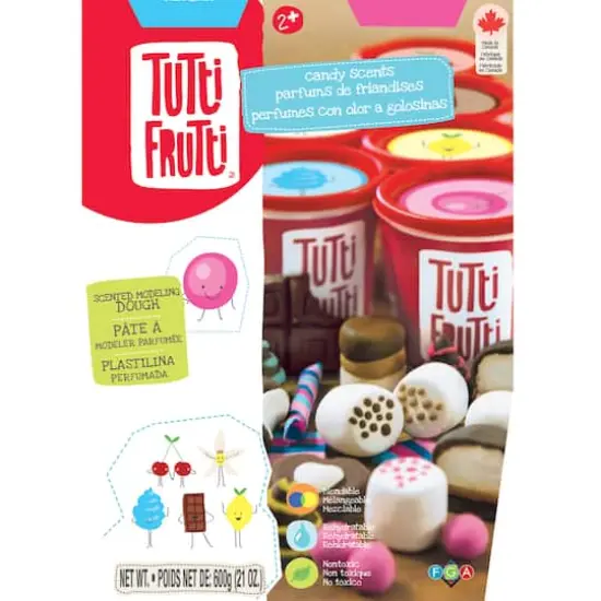 Tutti Frutti&reg; Candy Scented Modeling Dough Tubs {6}