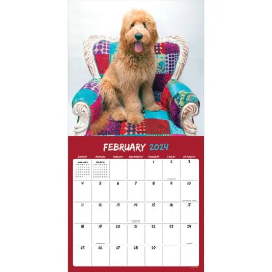 TF Publishing 2024 Mutts Wall Calendar {4}
