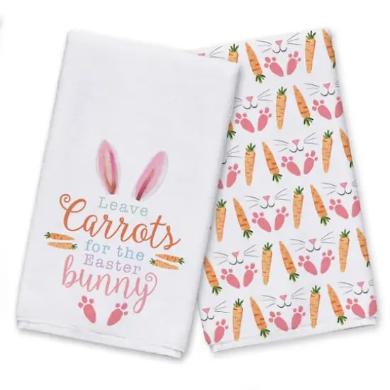 Leave Carrots 16" x 25" Tea Towel - Set of 2 {1}