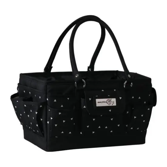 Everything Mary Black & White Deluxe Store and Tote {3}
