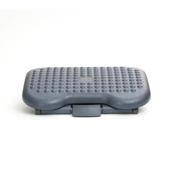 Mind Reader 18" Black Ergonomic Pressure Relief Foot Rest {7}