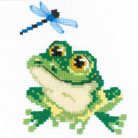 RIOLIS Little Frog Counted Cross Stitch Kit {1}