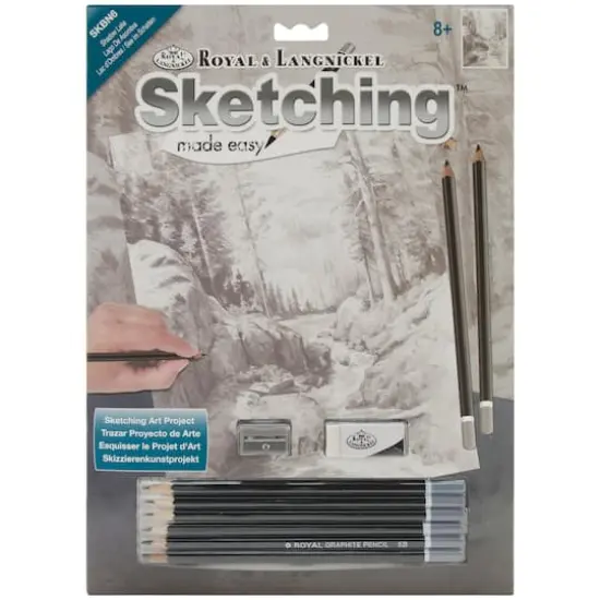Royal & Langnickel&reg; Sketching Made Easy&trade; Shadow Lake Kit {1}