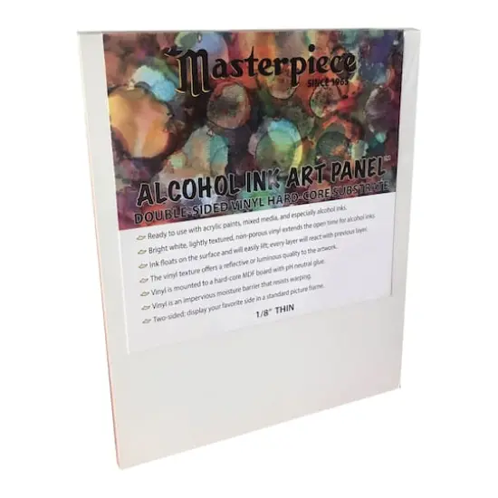 Masterpiece 3 Pack 5" x 5" Alcohol Ink Art Panel {1}