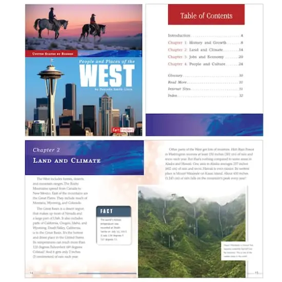 Capstone Press United States by Region Book Set {4}