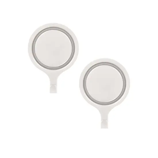 Haute Decor Attract&reg; Pinch-Free Magnetic Wreath Hangers, 2ct. White {1}