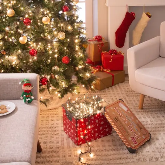 Simplify Santa's Elves Storage Tote Bin {6}