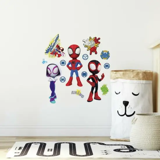 RoomMates Spidey & His Amazing Friends Peel & Stick Wall Decals {4}