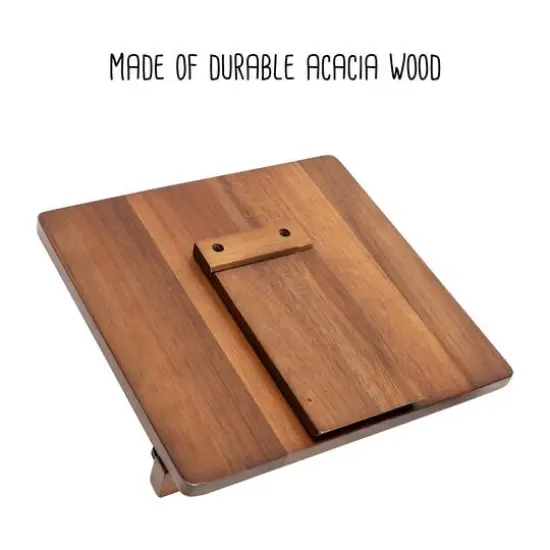 Honey Can Do Acacia Cookbook Stand {9}