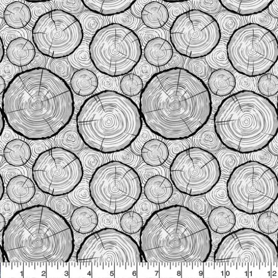 Emma & Mila&reg; Wood Cotton Fabric 8yd. Bolt {3}