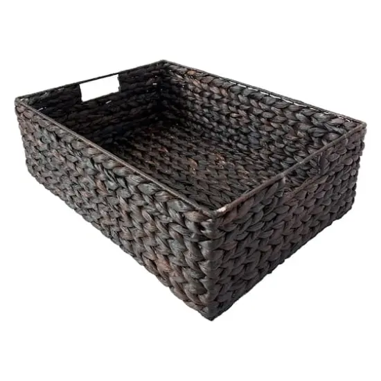 Large Espresso Underbed Woven Basket by Ashland&reg; {1}