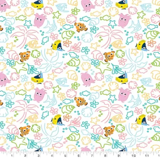 Disney&reg; Nemo & Friends Cotton Fabric {4}