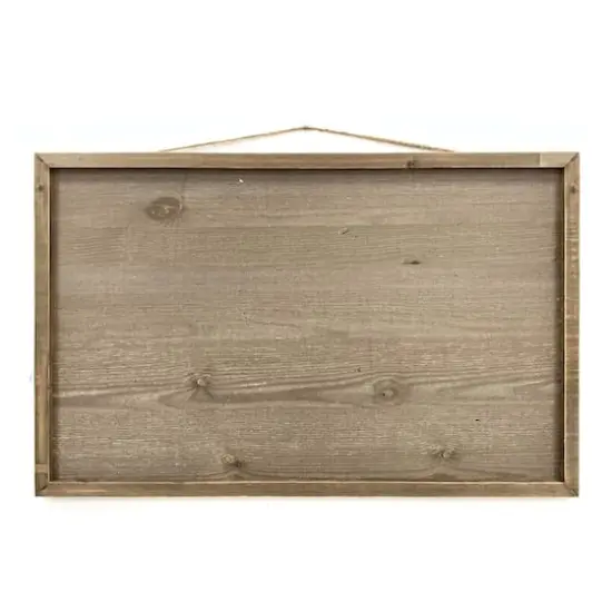 27" Rectangular Wooden Frame Plaque by Make Market&reg; {1}