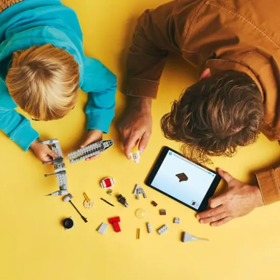 LEGO&reg; Star Wars&trade; Mando and Grogu&rsquo;s N-1 Starfighter&trade; Building Toy 75410 {7}