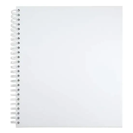 12" x 12" Spiral Bound Scrapbook Album by Recollections® White {1}