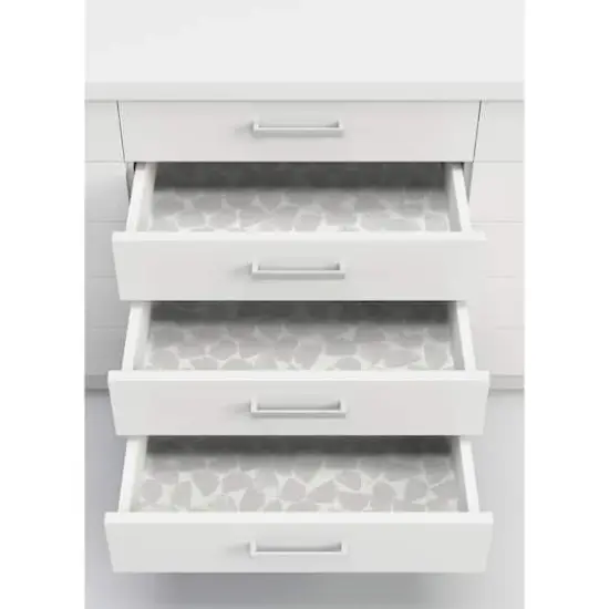 InHome Bliss Print Gray Peel & Stick Wallpaper {8}