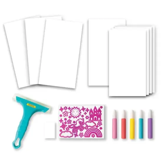 Creativity for Kids&reg; Unicorn Squeegeez Magic Reveal Art {3}