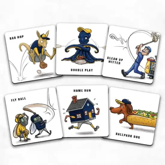 Major League Baseball Licensed Memory Match Game Milwaukee Brewers {5}