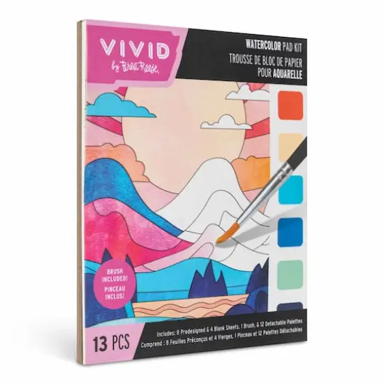 VIVID by Brea Reese&reg; Nature Watercolor Pad Kit {8}