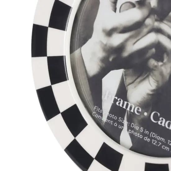 5" Black & White Skeleton Photo Frame by Ashland&reg; {5}