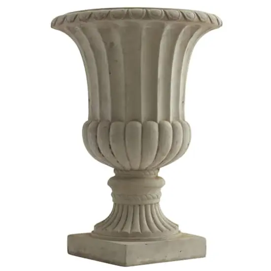 20" Sand Colored Urn {1}