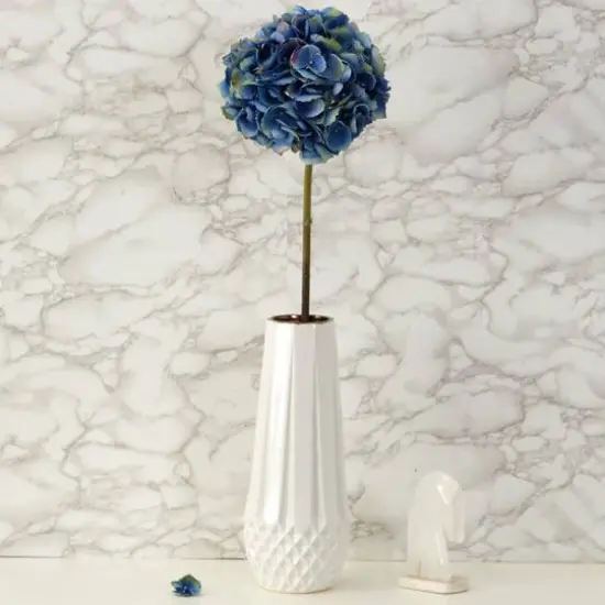 Hydrangea Flower Stem, 3ct. Light Blue {4}