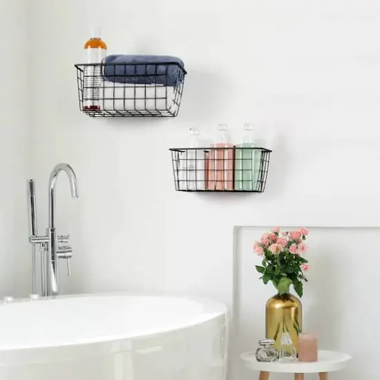 NEX&trade; Hanging Metal Storage Basket, 2ct. {4}