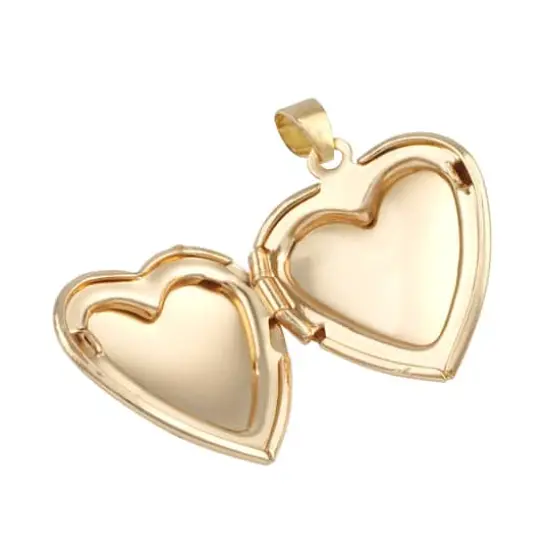 Gold Heart Locket by Bead Landing&trade; {3}