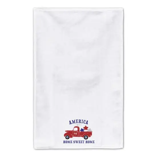 America Home Sweet Home Tea Towel Set {4}